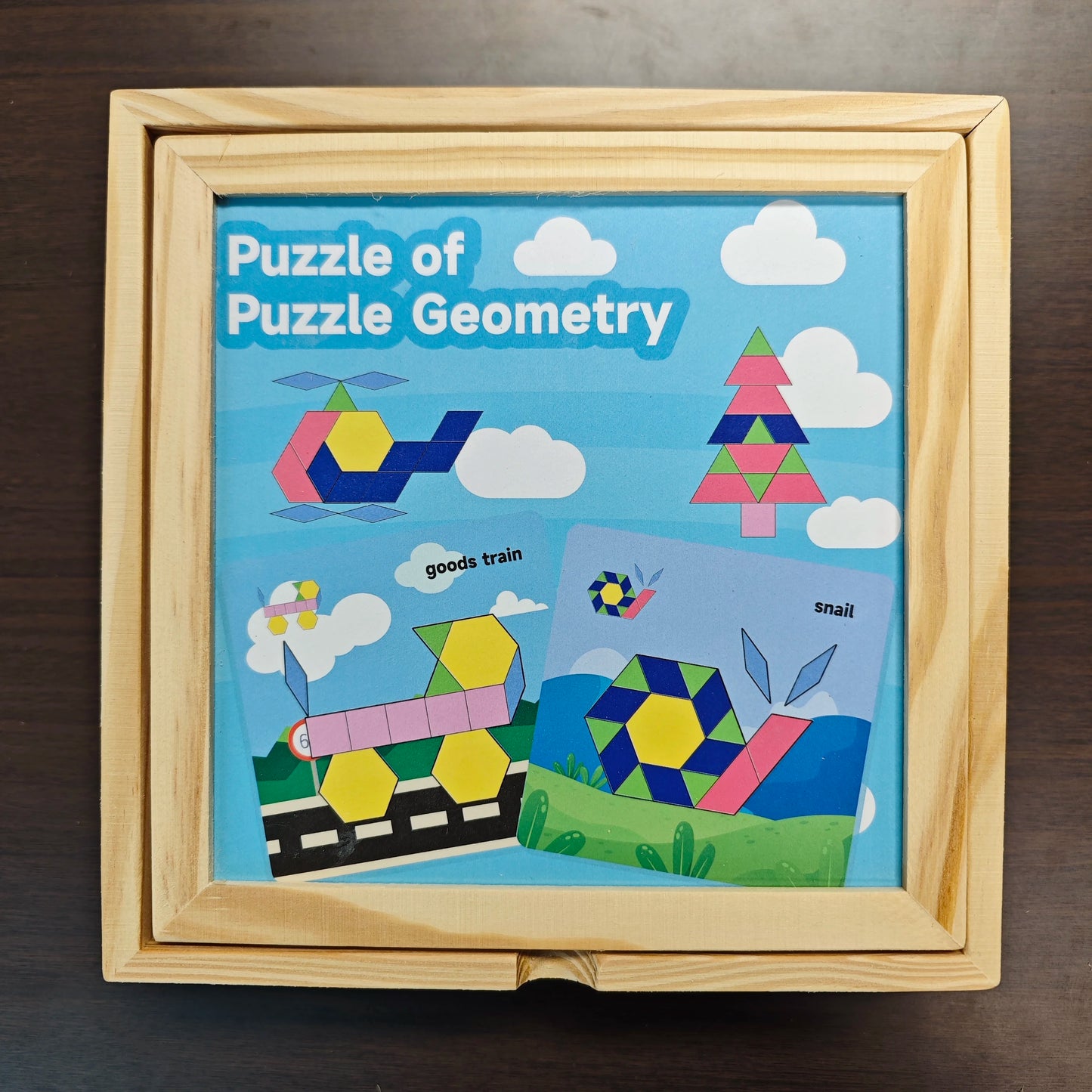 Magnetic Tangram Puzzle