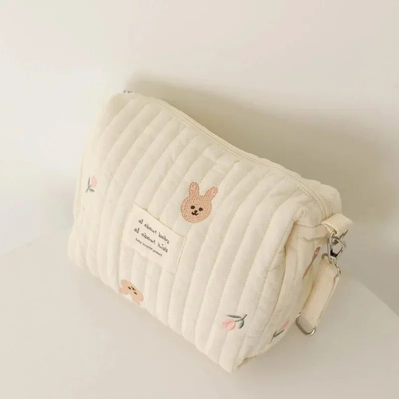 Cotton Stroller Diaper Bag