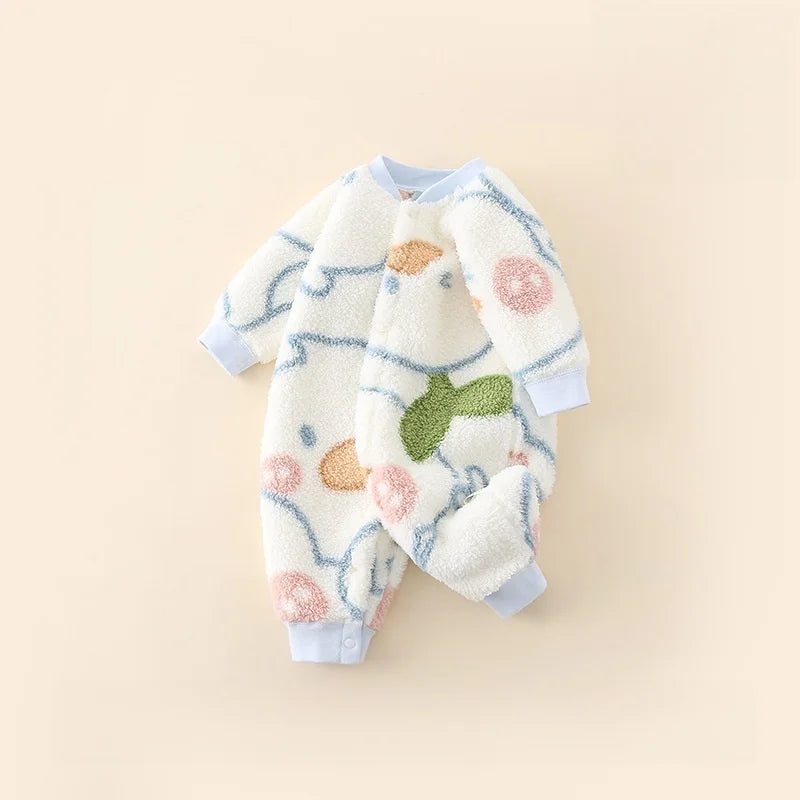 Fleece Baby Romper (0-24M)