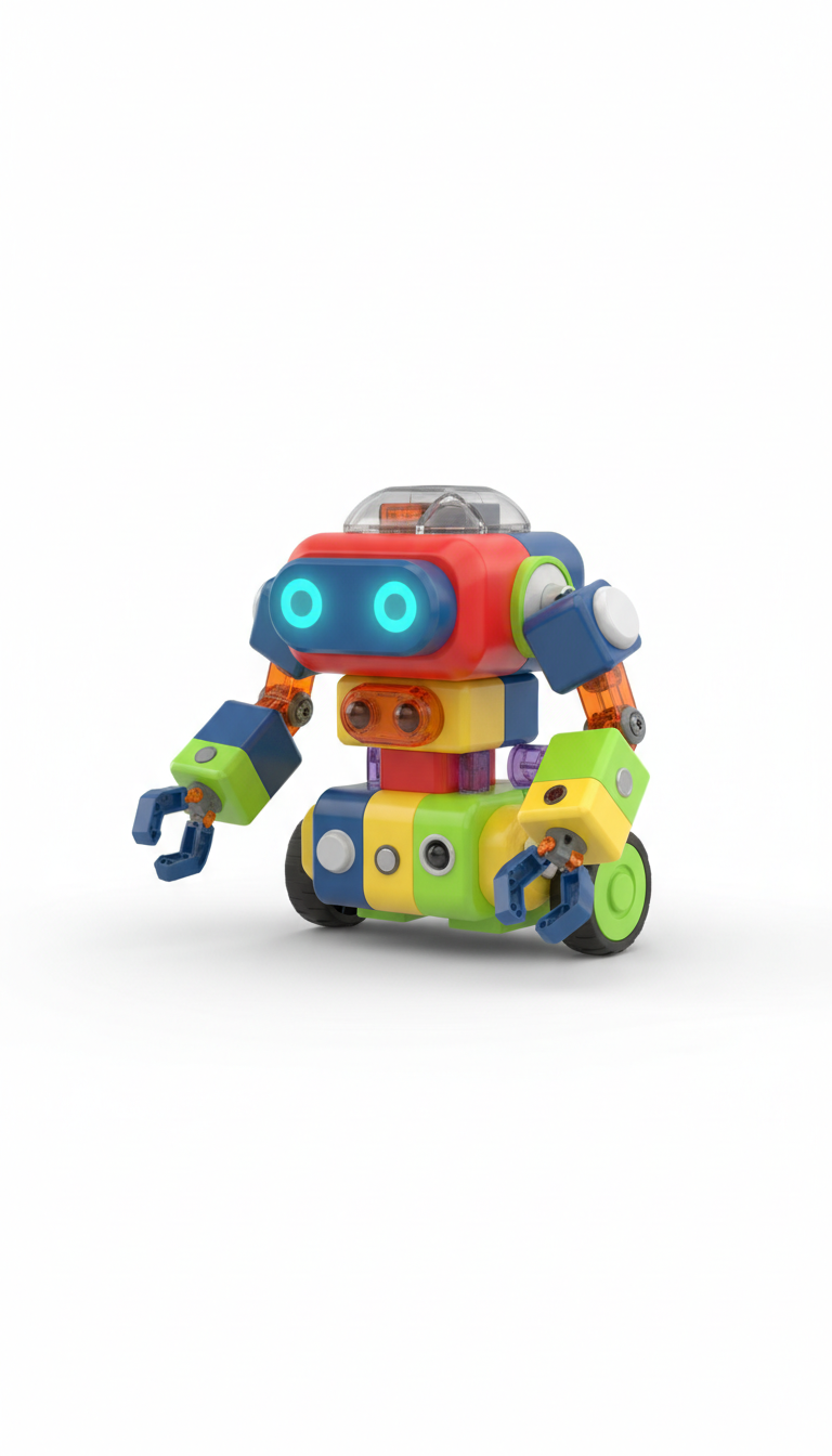 STEM Coding Robot Building Blocks Set - front view