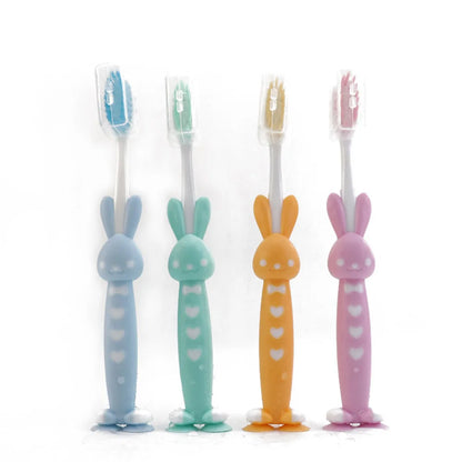 4PCS Kids Animal Toothbrush Set