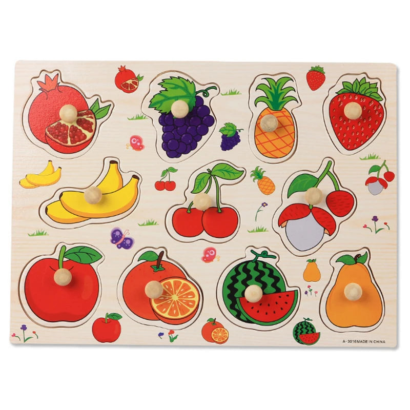 Wooden ABC Puzzle Board