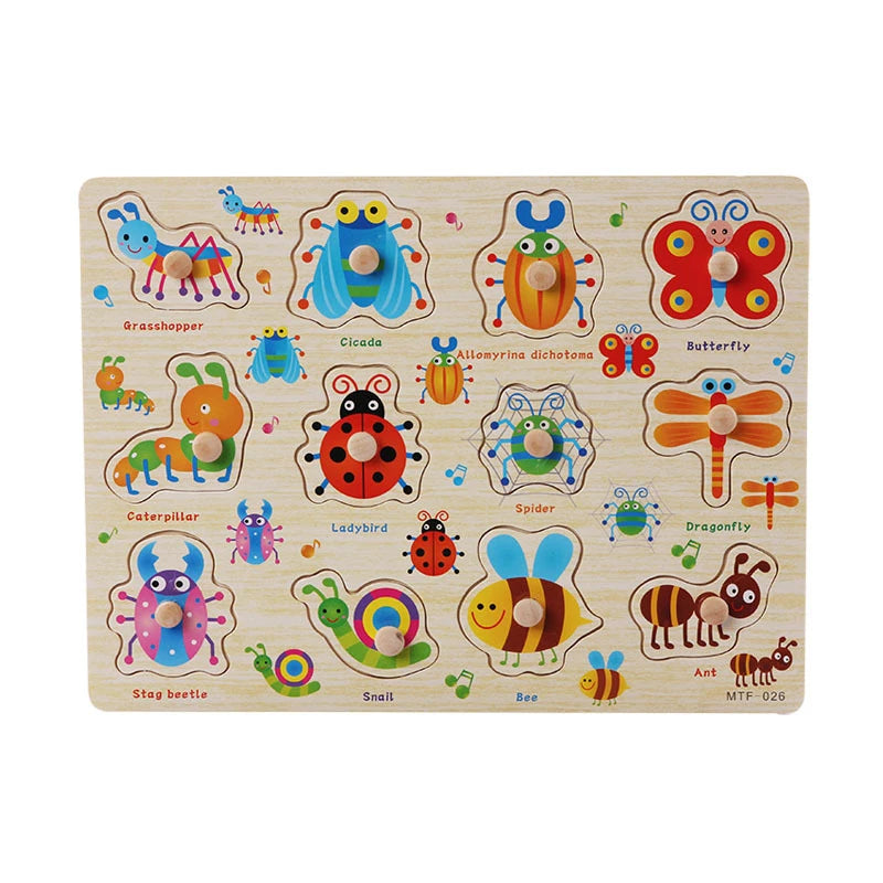 Wooden ABC Puzzle Board