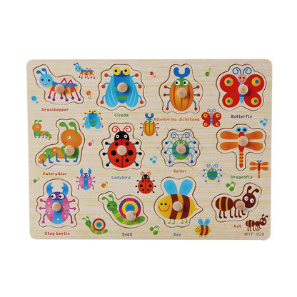 Wooden ABC Puzzle Board