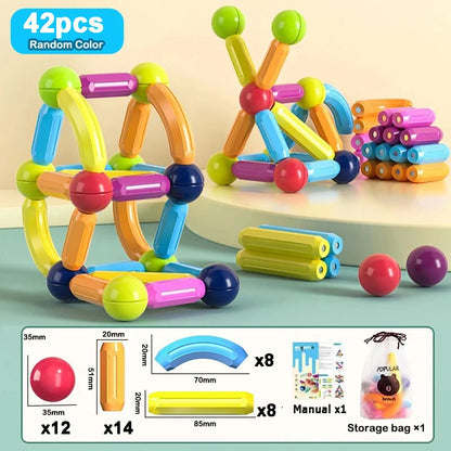 Magnetic Building Blocks Set