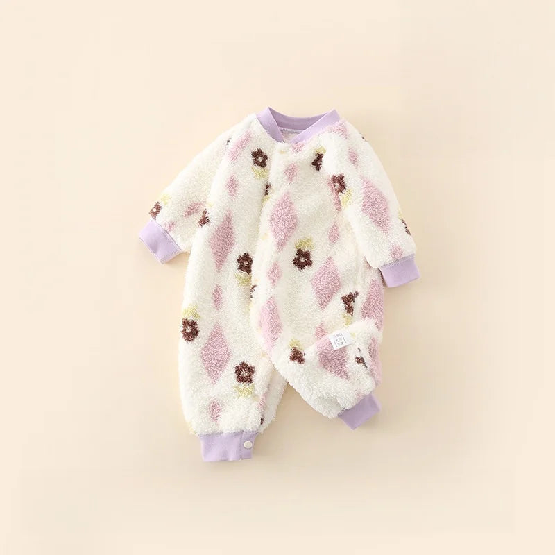 Fleece Baby Romper (0-24M)