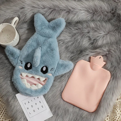 Plush Shark Hand Warmer Bottle