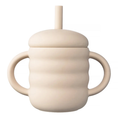 Silicone Kids Straw & Snack Cup