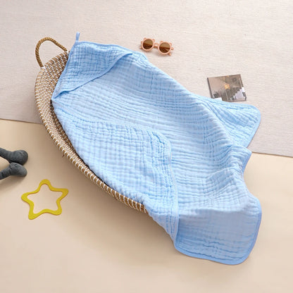 Cotton Hooded Baby Bath Towel