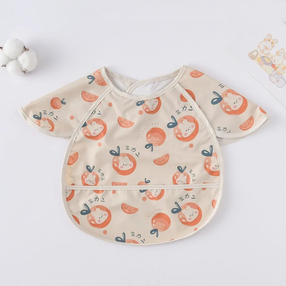 Soft Waterproof Feeding Apron Bib