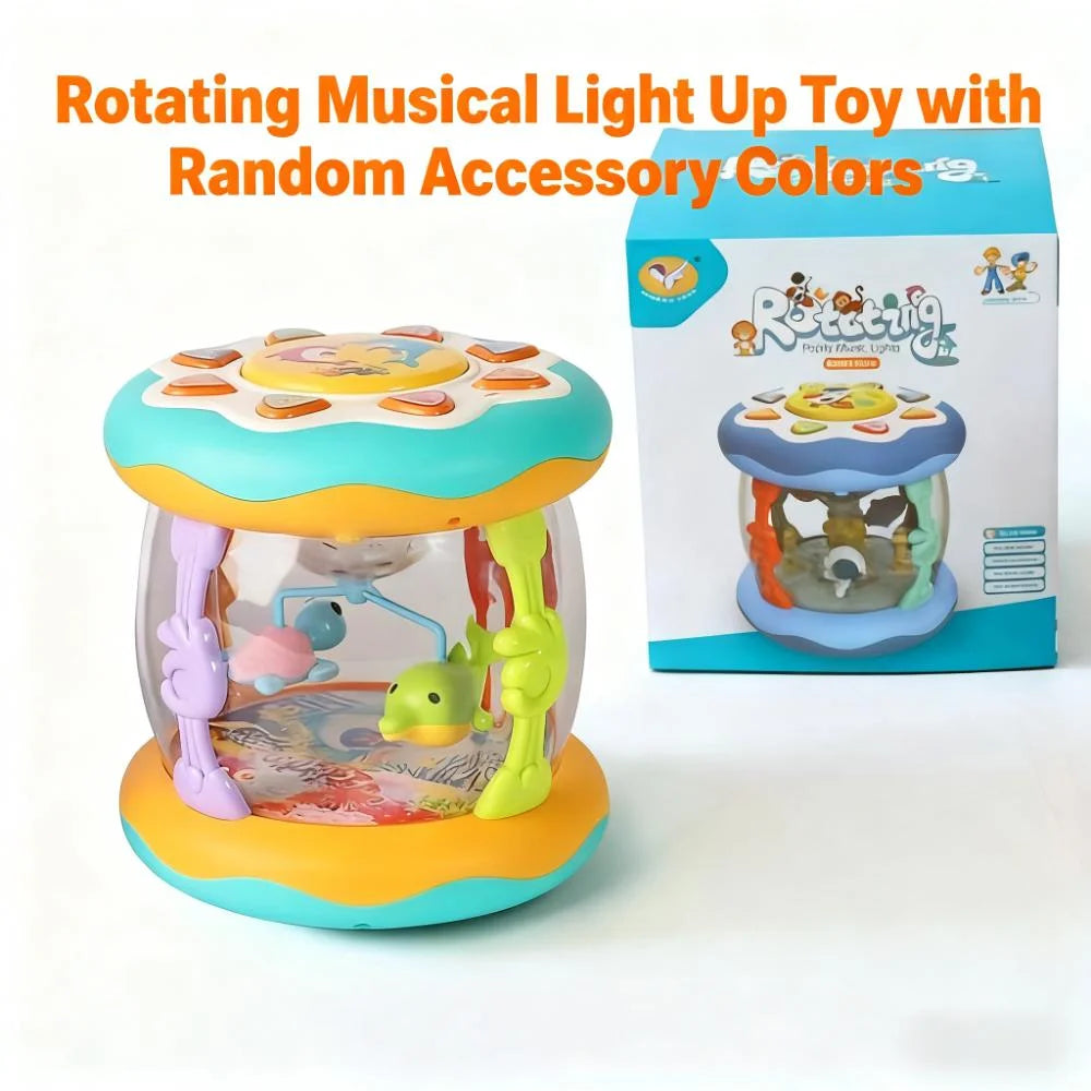 Interactive Music Light Roller Toy