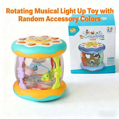 Interactive Music Light Roller Toy