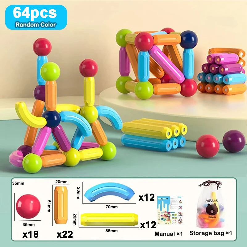 Magnetic Building Blocks Set