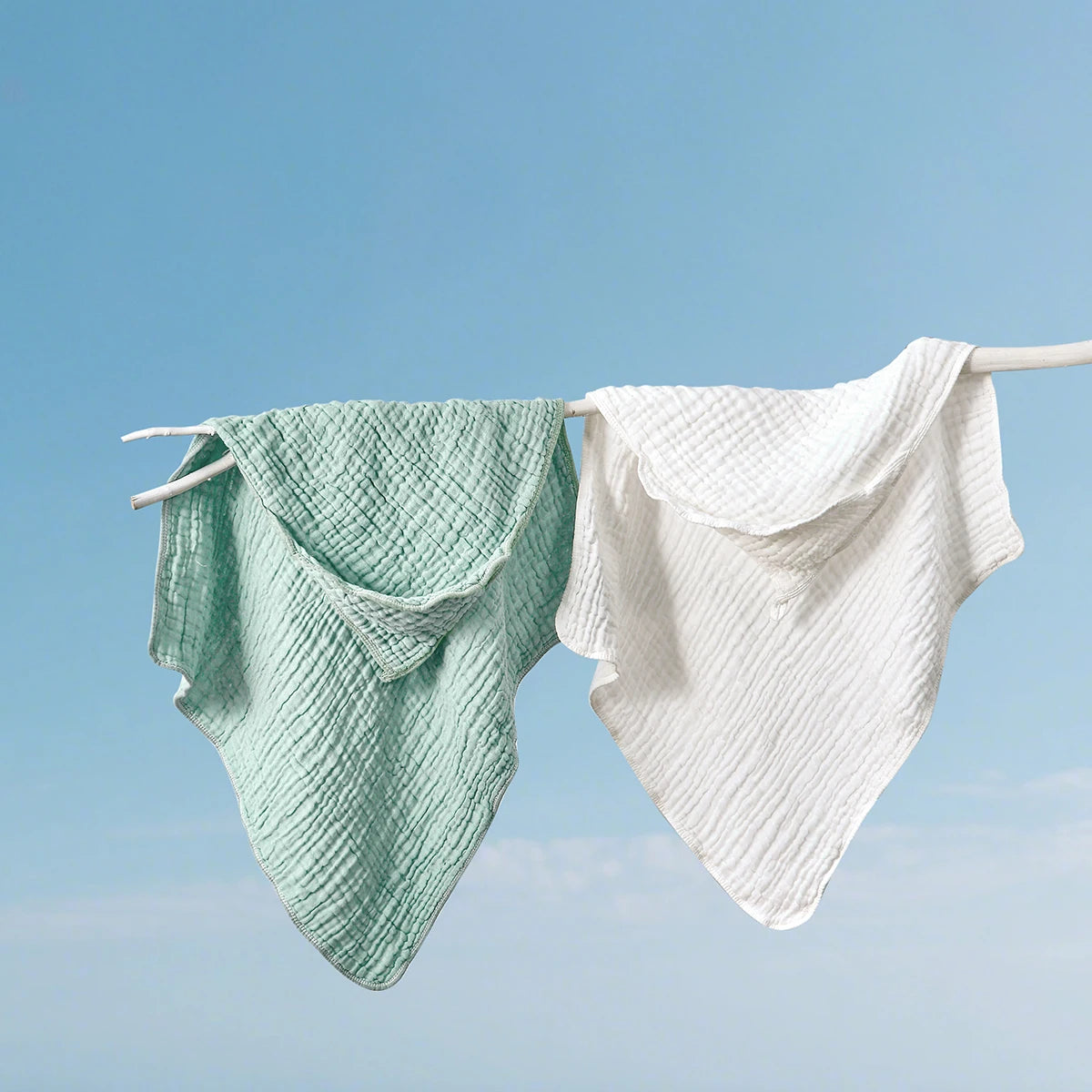Cotton Hooded Baby Bath Towel