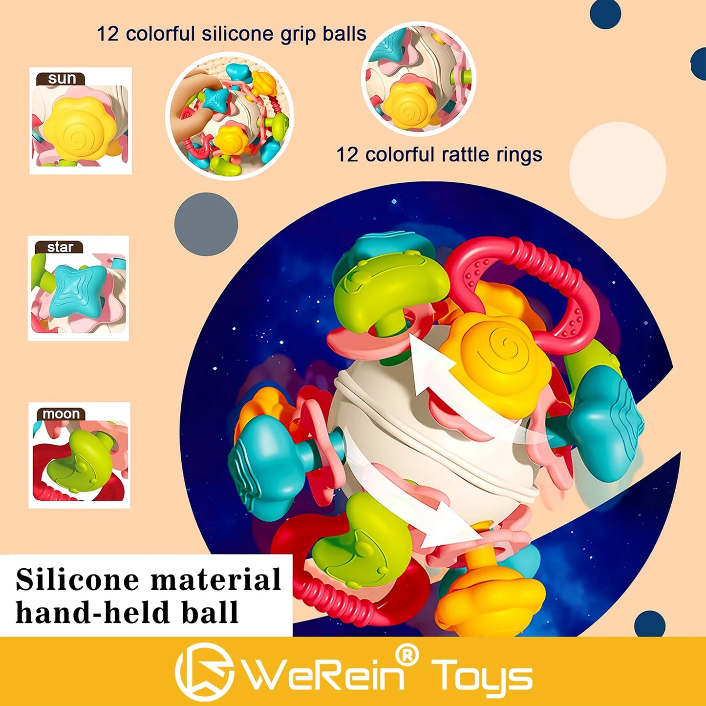 Planet Teething Ball