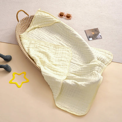 Cotton Hooded Baby Bath Towel