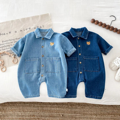 Baby Denim Romper