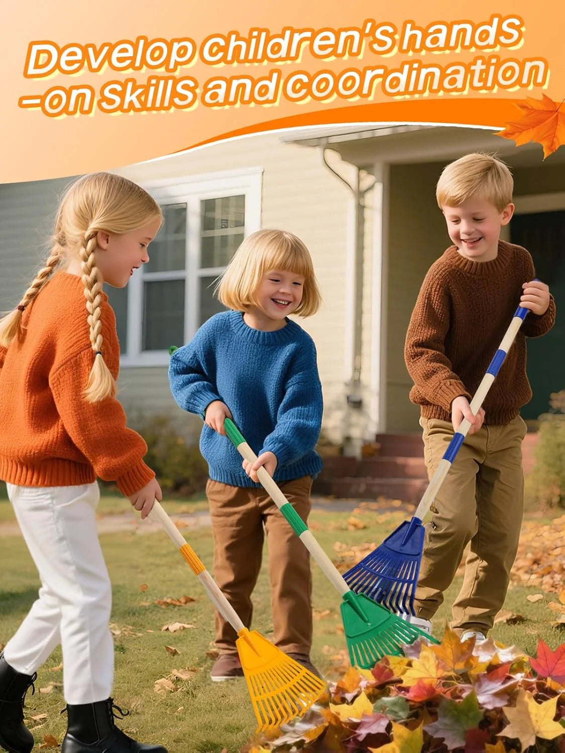 Kids Garden Rakes Set