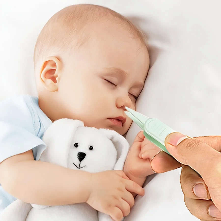 2PCS Baby Silicone Nasal Aspirator Set