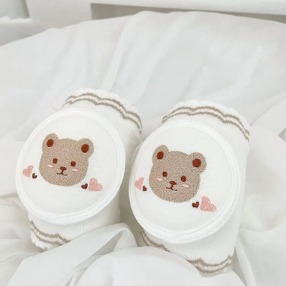 Cartoon Cotton Baby Knee Pads