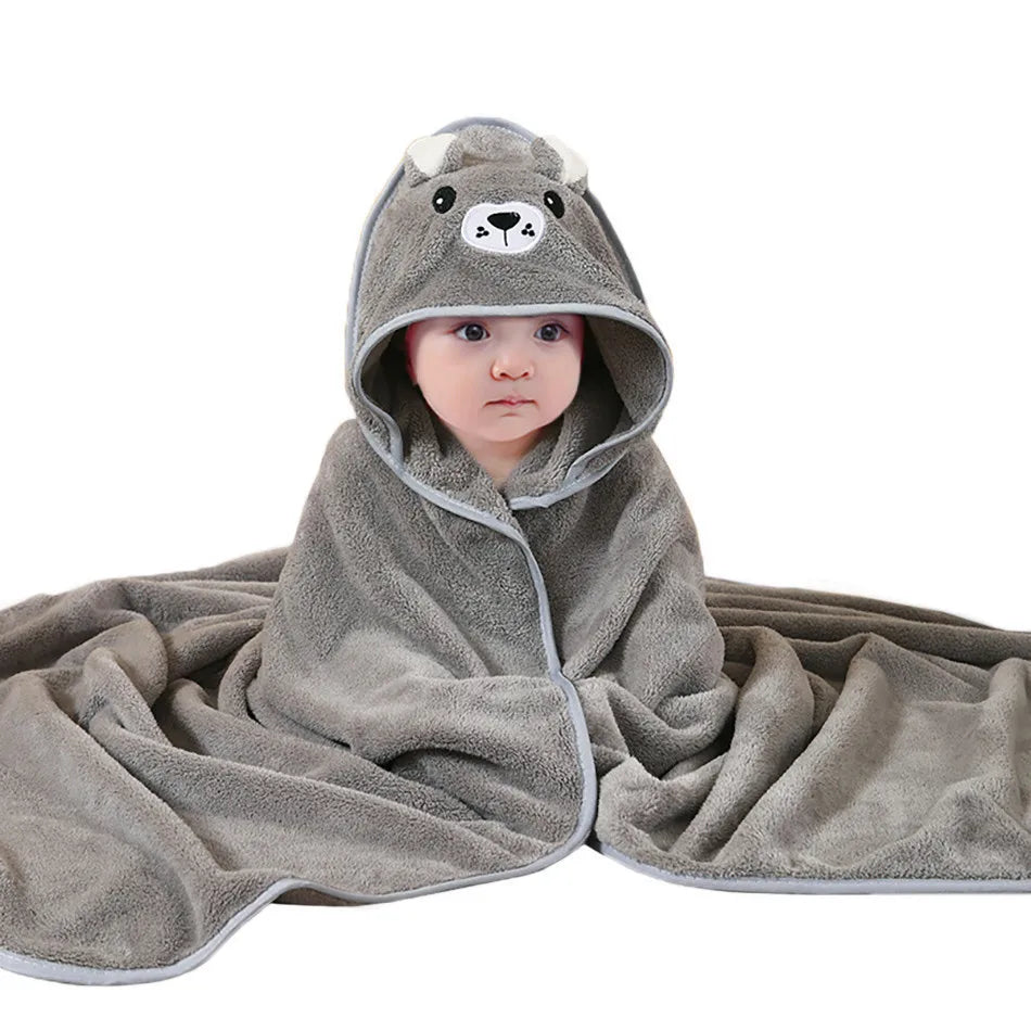 Newborn Bath Towel & Swaddle Blanket