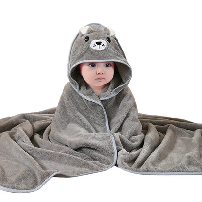 Newborn Bath Towel & Swaddle Blanket