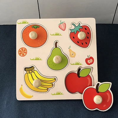 Wooden ABC Puzzle Board