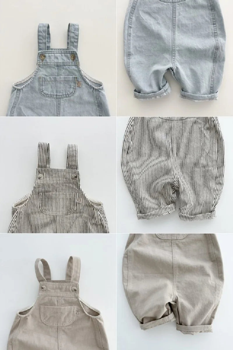 Kids Denim Overalls
