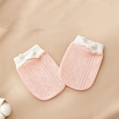 Cotton Newborn Scratch-Proof Gloves