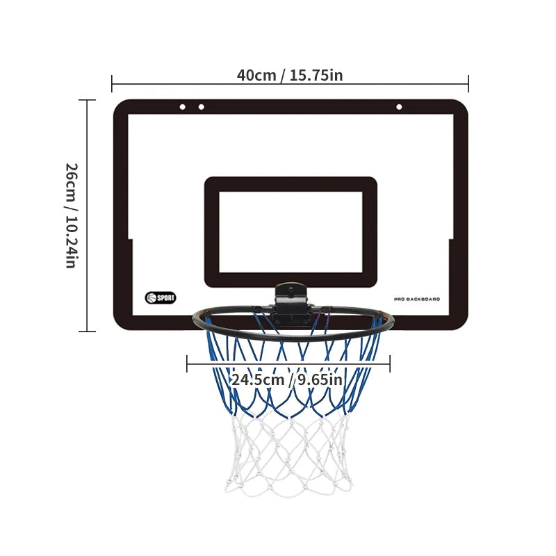 Kids Indoor Basketball Set