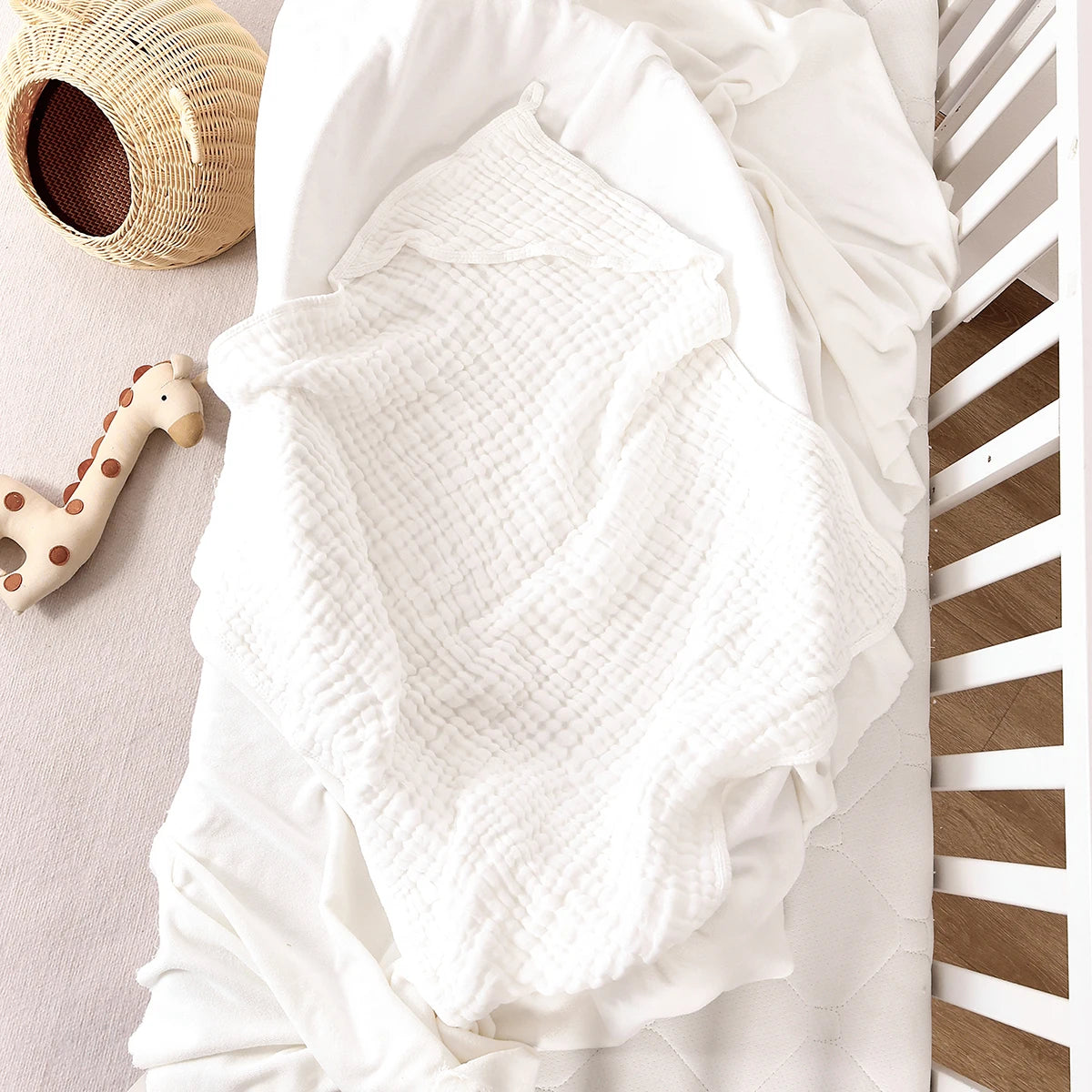 Cotton Hooded Baby Bath Towel