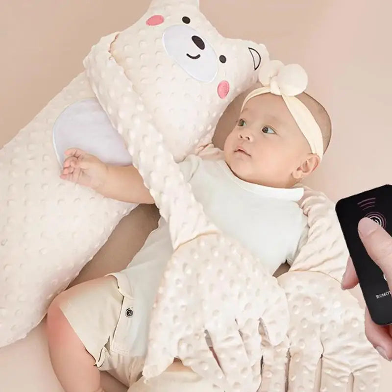 Cartoon Baby Sleep Hand Pillow