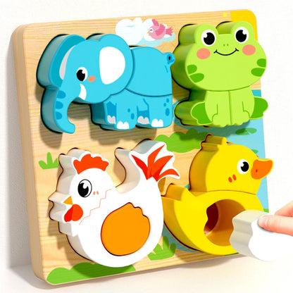 Wooden ABC Puzzle Board