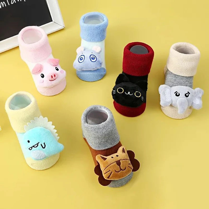 Cartoon Baby Non-Slip Socks