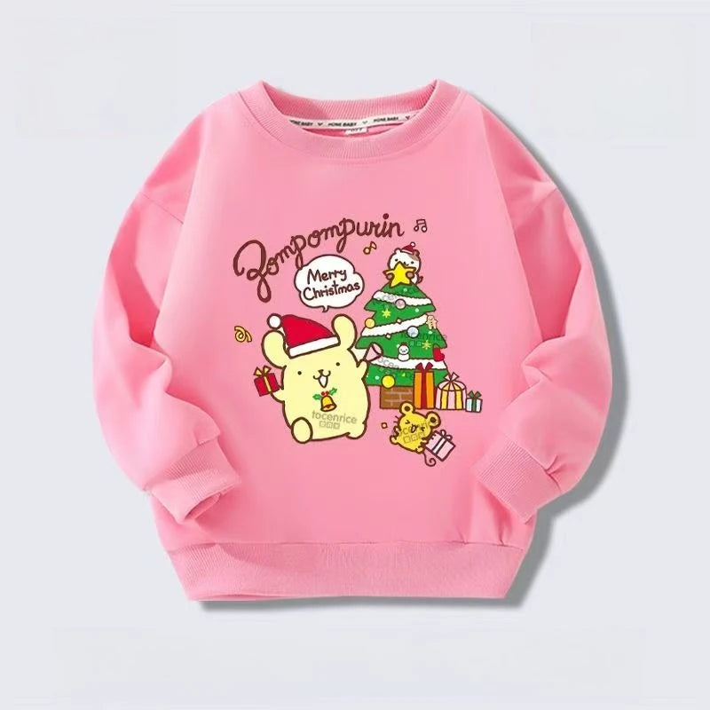 Kids Pompompurin Cotton Pullover