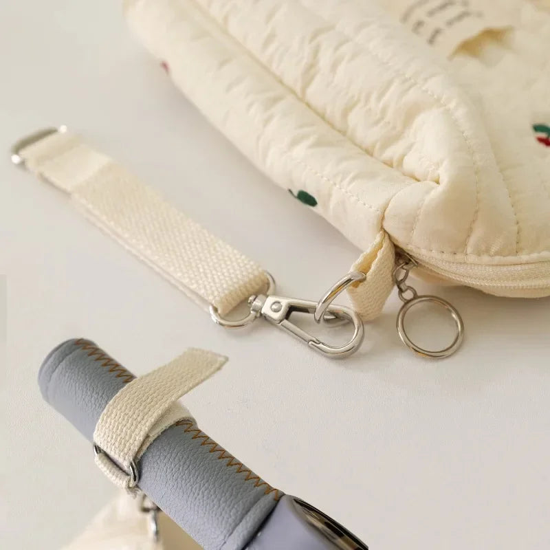 Cotton Stroller Diaper Bag