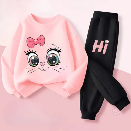 Girls Hoodie 2-Piece Set