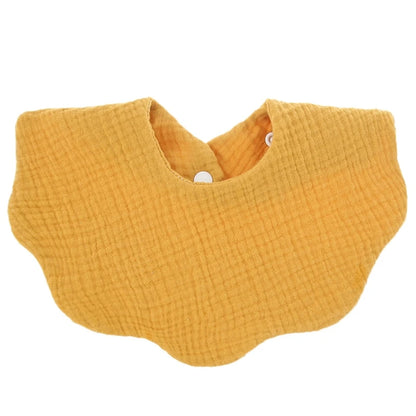 Cotton Baby Bandana Bib 5-Pack — Soft, Absorbent, Snap Closure