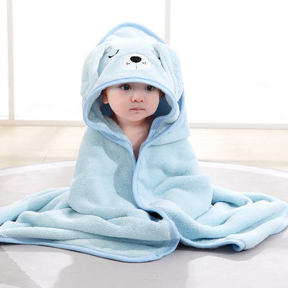Newborn Bath Towel & Swaddle Blanket