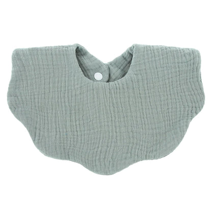 Cotton Baby Bandana Bib 5-Pack — Soft, Absorbent, Snap Closure