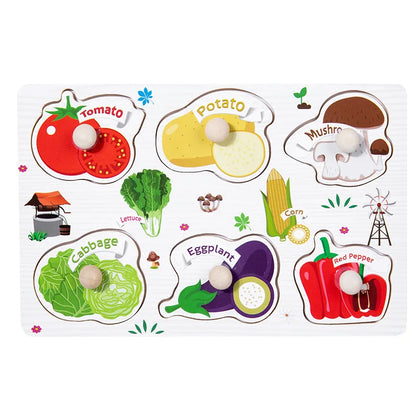 Wooden ABC Puzzle Board