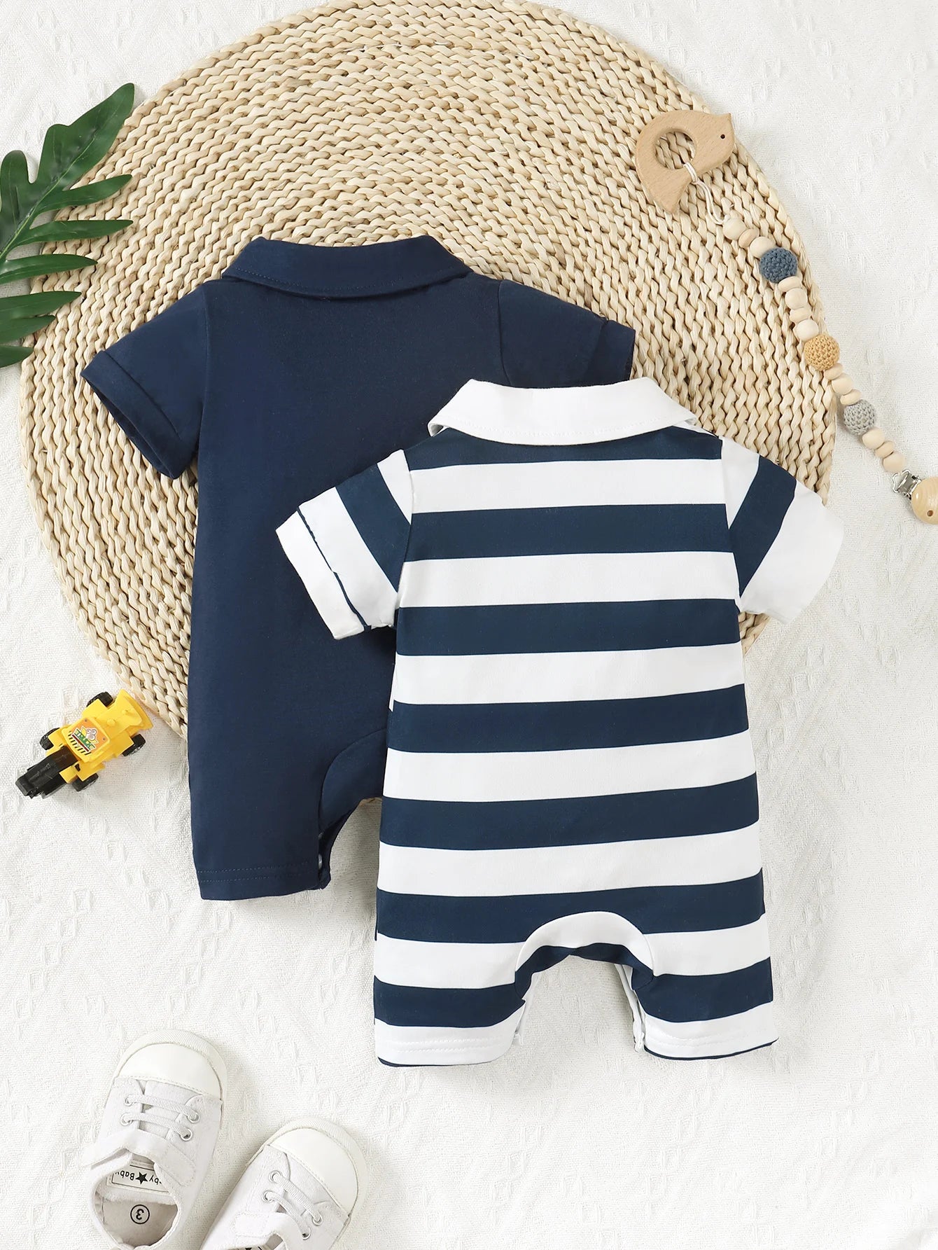 Summer Baby Boy 2PCS Romper Set