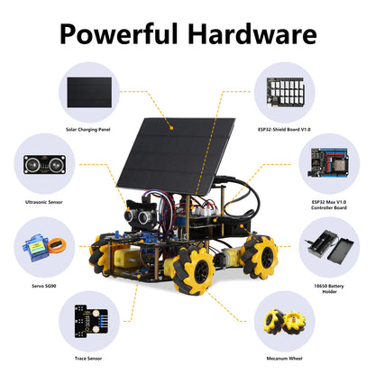 ESP32 4WD Smart Robot Car
