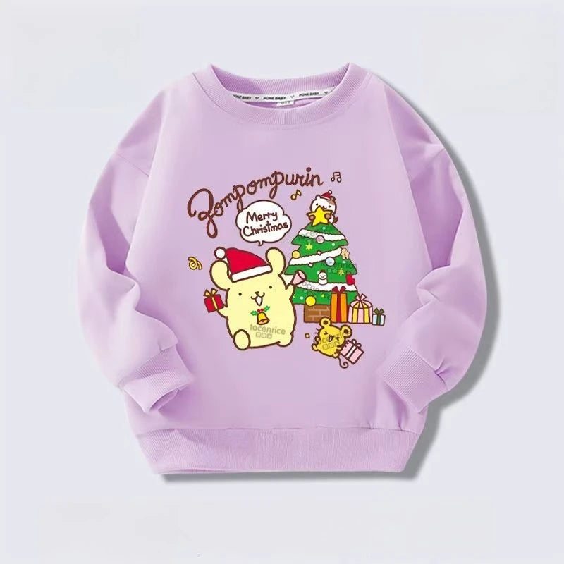 Kids Pompompurin Cotton Pullover