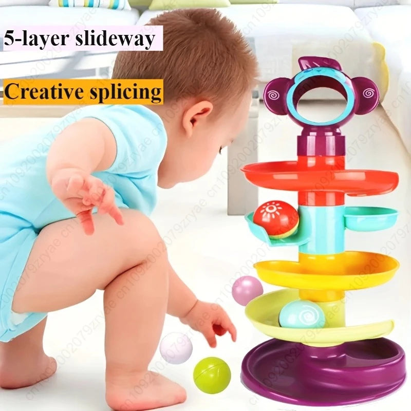 Spiral Rolling Ball Tower