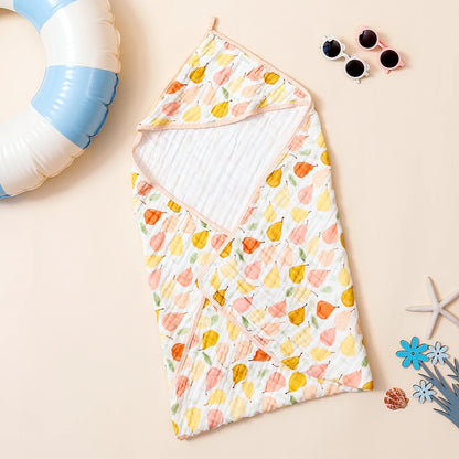Cotton Hooded Baby Bath Towel