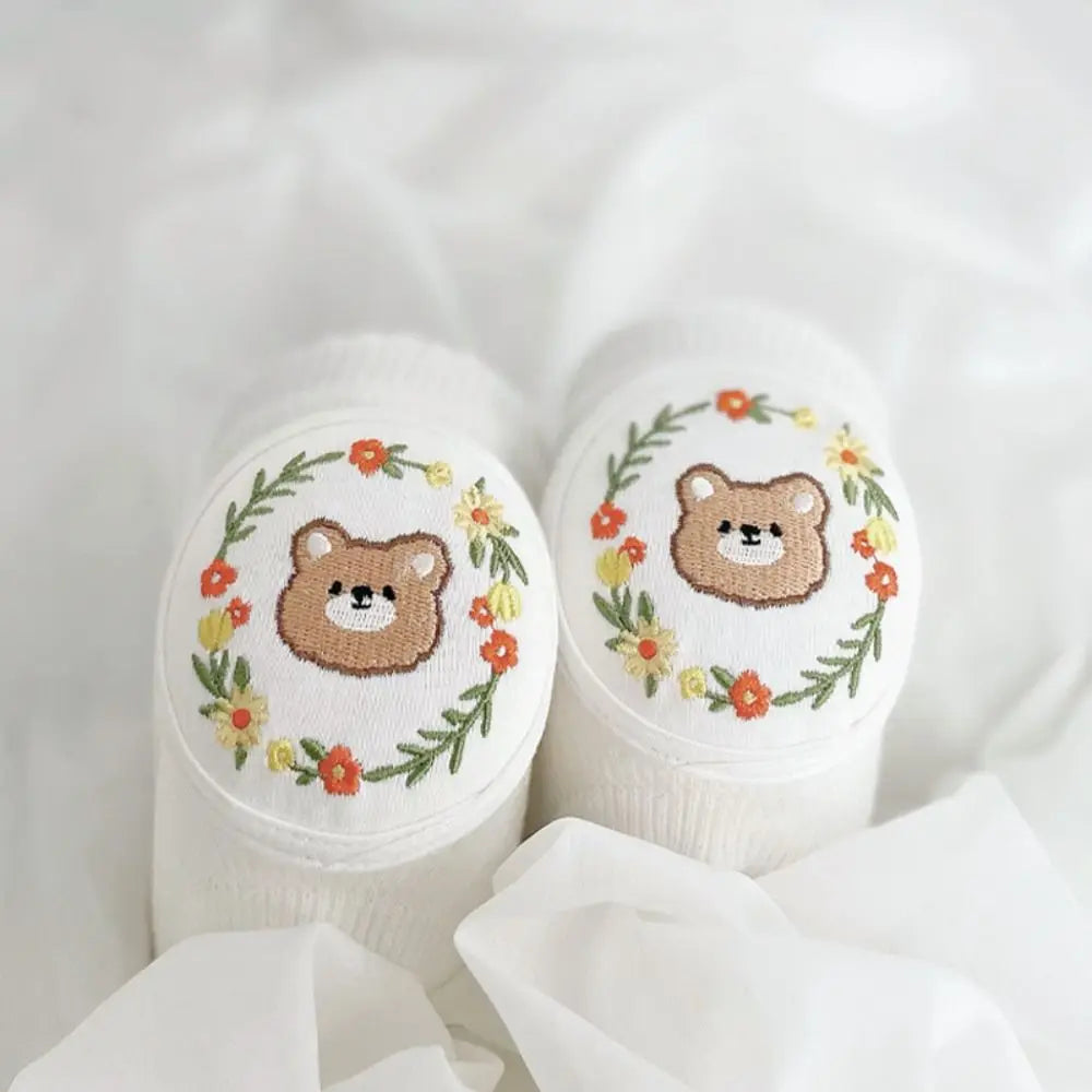 Cartoon Cotton Baby Knee Pads