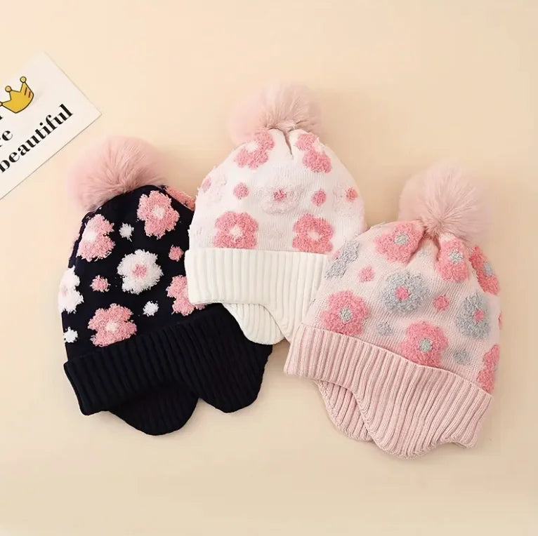 Kids Winter Hat with Detachable Earflaps