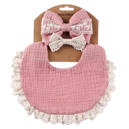 Baby Cotton Bib Set