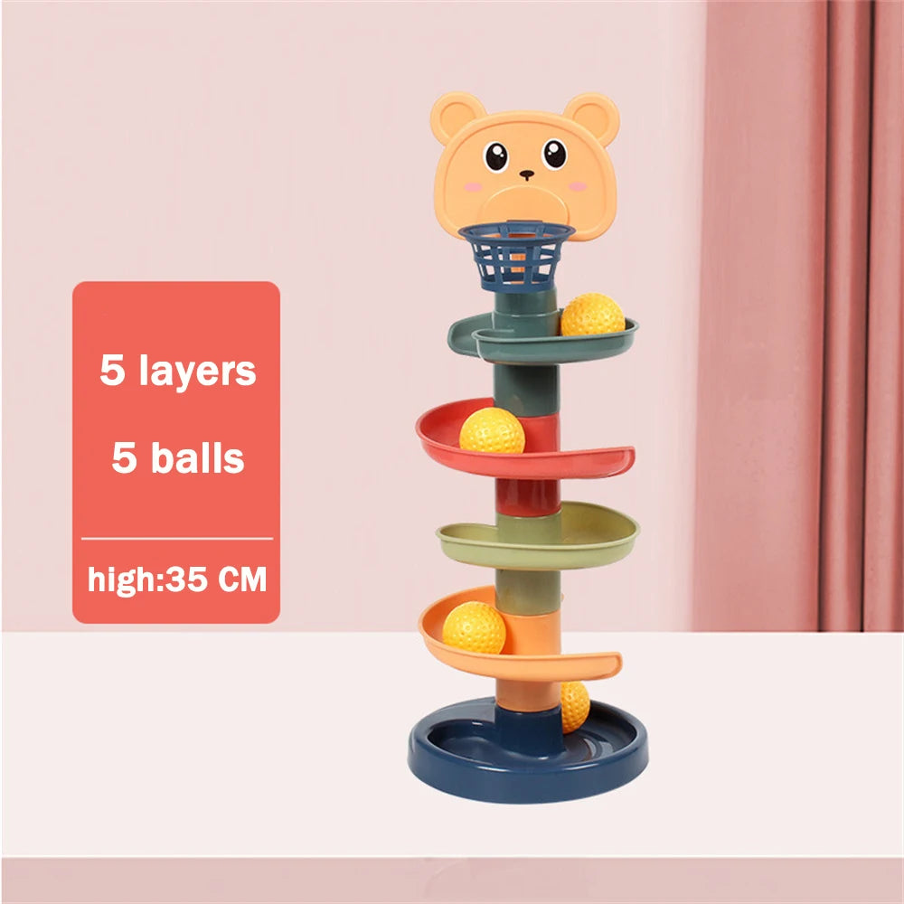 Rolling Ball Tower Toy